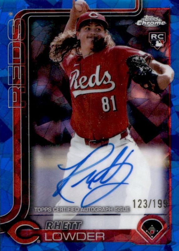 2025 Topps Chrome Sapphire Edition #RA-RL Rookie Autographs /199
