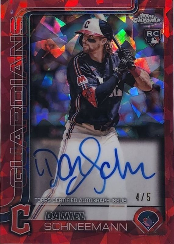 2025 Topps Chrome Sapphire Edition #RA-DS Rookie Autographs - Red /5