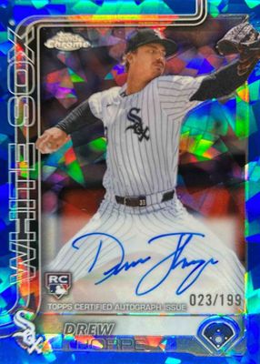 2025 Topps Chrome Sapphire Edition #RA-DT Rookie Autographs /199