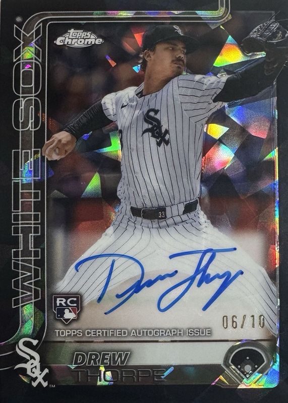 2025 Topps Chrome Sapphire Edition #RA-DT Rookie Autographs - Black /10
