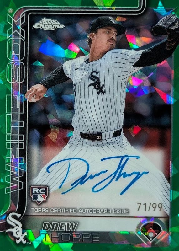 2025 Topps Chrome Sapphire Edition #RA-DT Rookie Autographs - Green /99