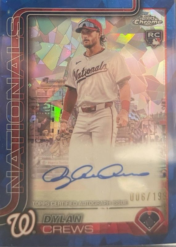2025 Topps Chrome Sapphire Edition #RA-DC Rookie Autographs /199