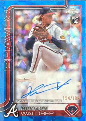 2025 Topps Chrome Sapphire Edition #RA-HW Rookie Autographs /199