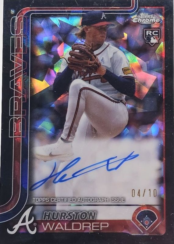 2025 Topps Chrome Sapphire Edition #RA-HW Rookie Autographs - Black /10