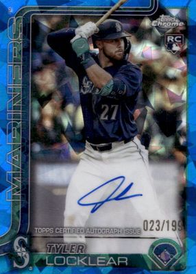 2025 Topps Chrome Sapphire Edition #RA-TL Rookie Autographs /199