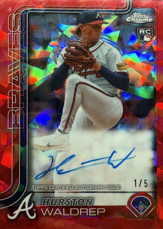2025 Topps Chrome Sapphire Edition #RA-HW Rookie Autographs - Red /5