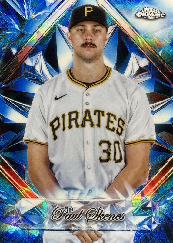 Paul Skenes 2025 Topps Chrome Sapphire Edition #SS-9 Sapphire Selections RAW