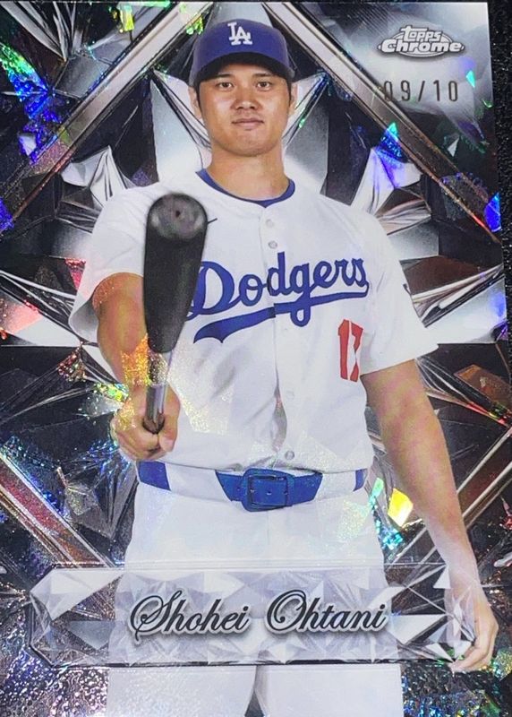 Shohei Ohtani 2025 Topps Chrome Sapphire Edition #SS-2 Sapphire Selections - Black /10 RAW