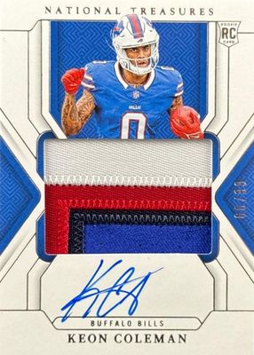 2024 National Treasures #172 Rookie Patch Auto /99