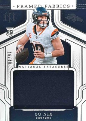 2024 National Treasures #FF-BNX Framed Fabric /49
