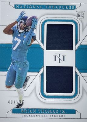 2024 National Treasures #RDM-BTJ Rookie Dual Materials /99