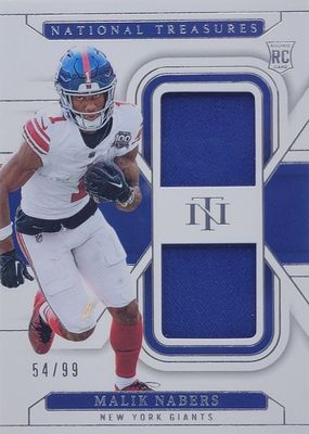 2024 National Treasures #RDM-MNS Rookie Dual Materials /99