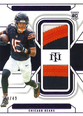 2024 National Treasures #RDM-ROE Rookie Dual Materials - Purple /49