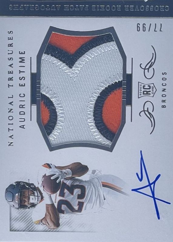 2024 National Treasures #CRPA-AEE Crossover Rookie Patch Autographs /99