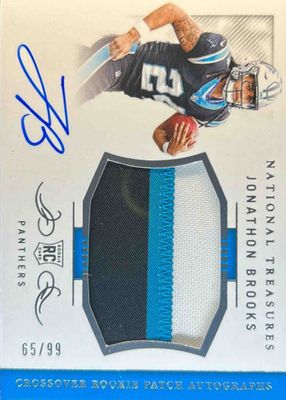 2024 National Treasures #CRPA-JBS Crossover Rookie Patch Autographs /99