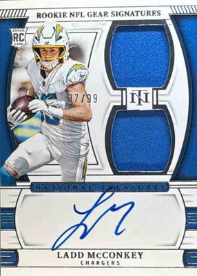 2024 National Treasures #RGS-LMY Rookie NFL Gear Signatures /99