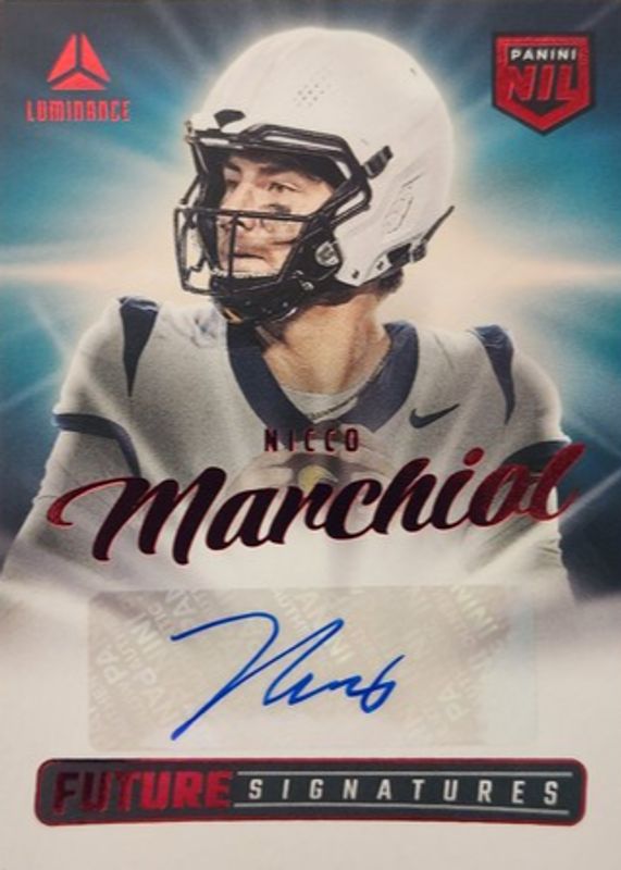 Nicco Marchiol 2025 Luminance #NIL-NML Future Signatures NIL - Red RAW