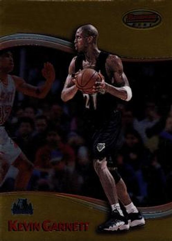 Kevin Garnett 1998 Bowman's Best #31 Base RAW