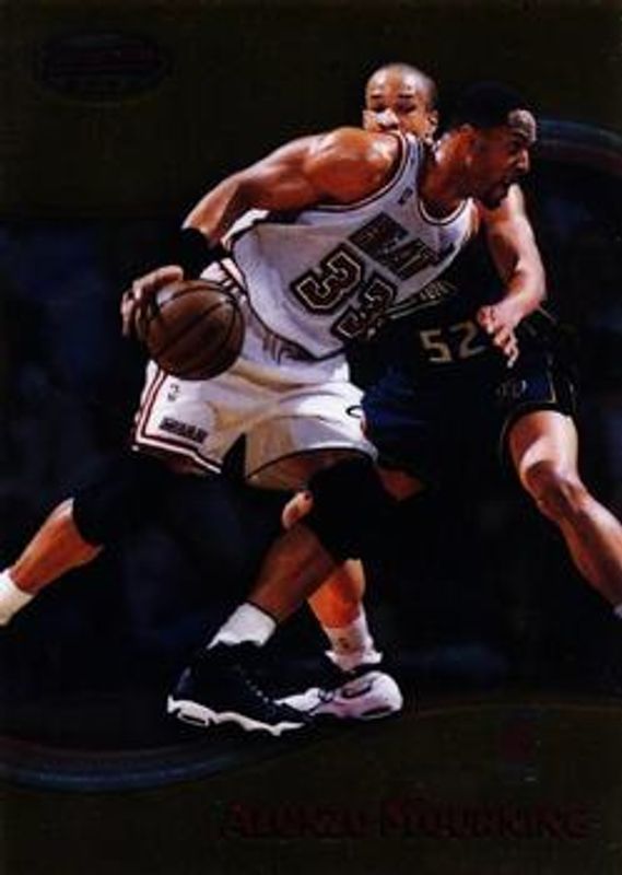 Alonzo Mourning 1998 Bowman's Best #98 Base RAW