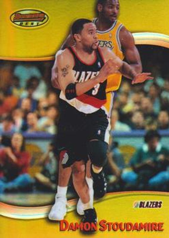 Damon Stoudamire 1998 Bowman's Best #30 Refractor /400 RAW