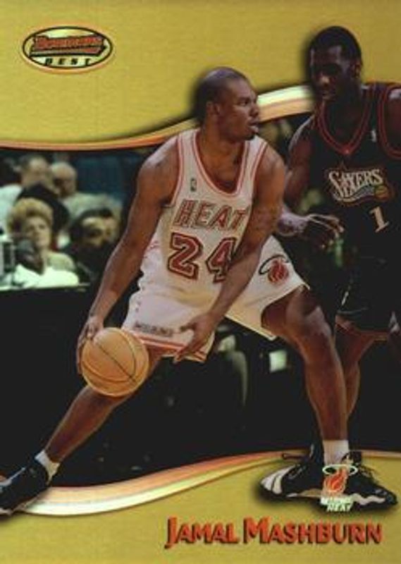 Jamal Mashburn 1998 Bowman's Best #71 Refractor /400 RAW