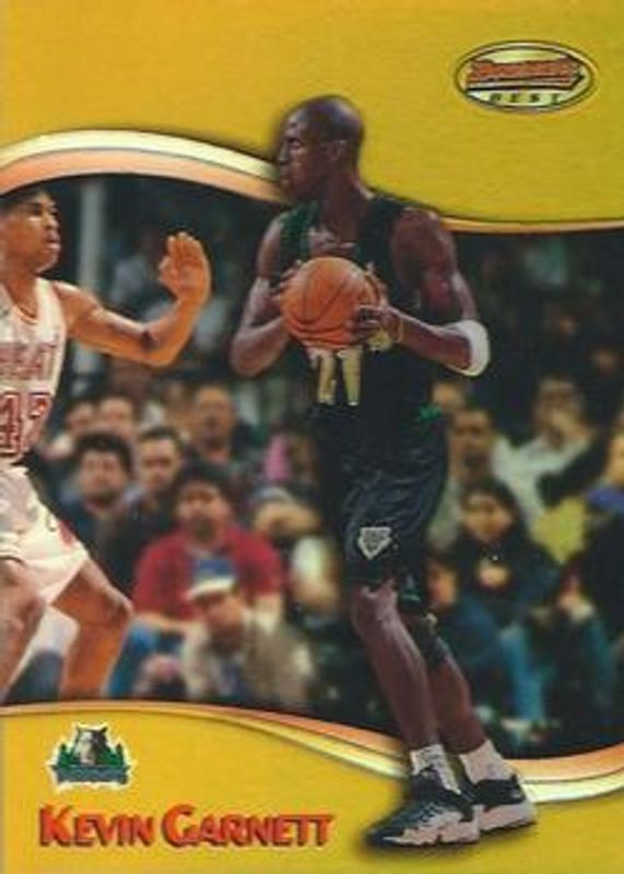 Kevin Garnett 1998 Bowman's Best #31 Refractor /400 RAW