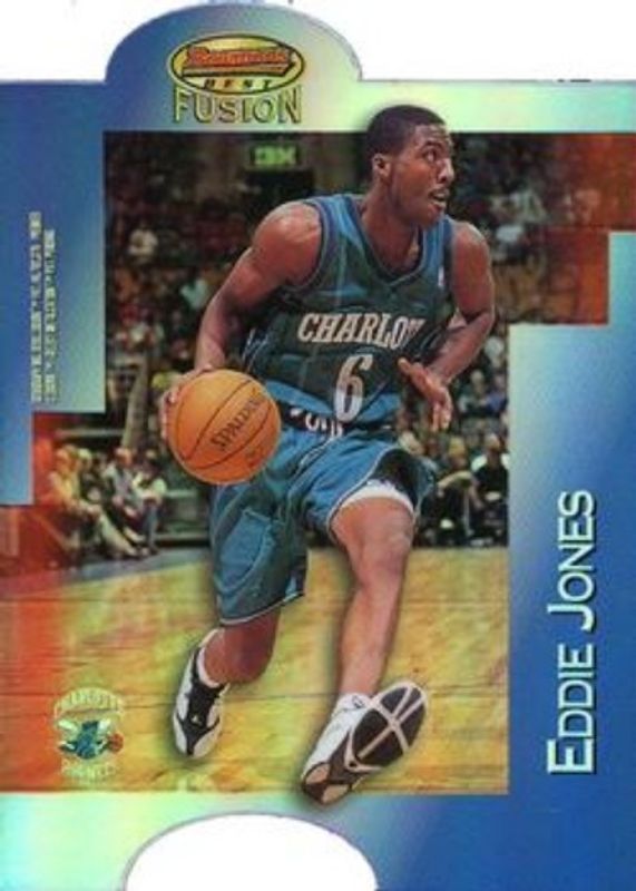 Eddie Jones / Nick Van Exel / Kobe Bryant / Shaquille O'Neal / Cedric Ceballos 1998 Bowman's Best #MI6 Mirror Image - Refractor /100 RAW