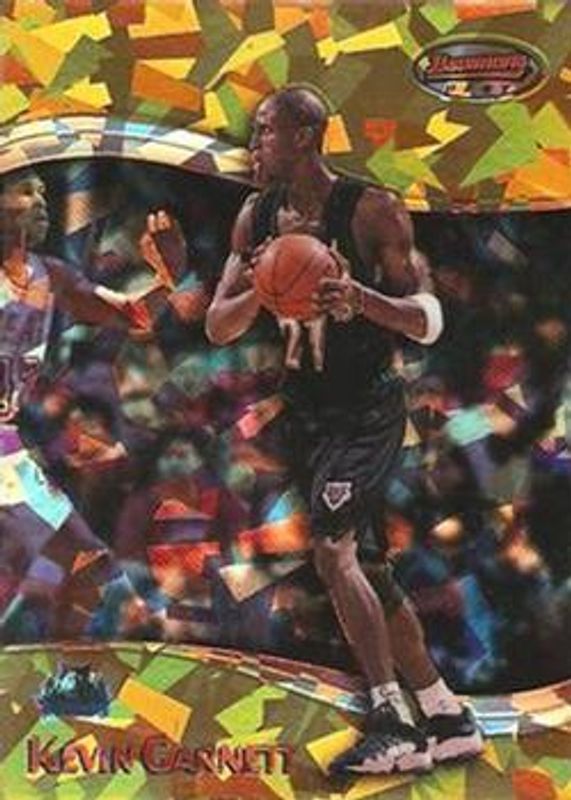 Kevin Garnett 1998 Bowman's Best #31 Atomic Refractor /100 RAW