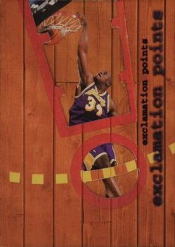 Shaquille O'Neal 1998 Fleer Ultra #4-EP Exclamation Points RAW