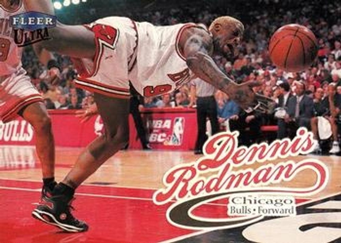 Dennis Rodman 1998 Fleer Ultra #80 Base RAW