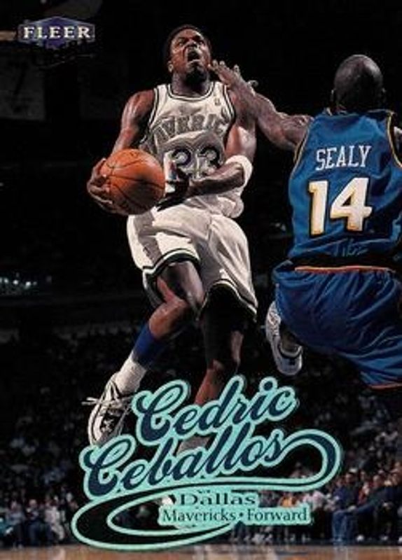 Cedric Ceballos 1998 Fleer Ultra #88 Base RAW
