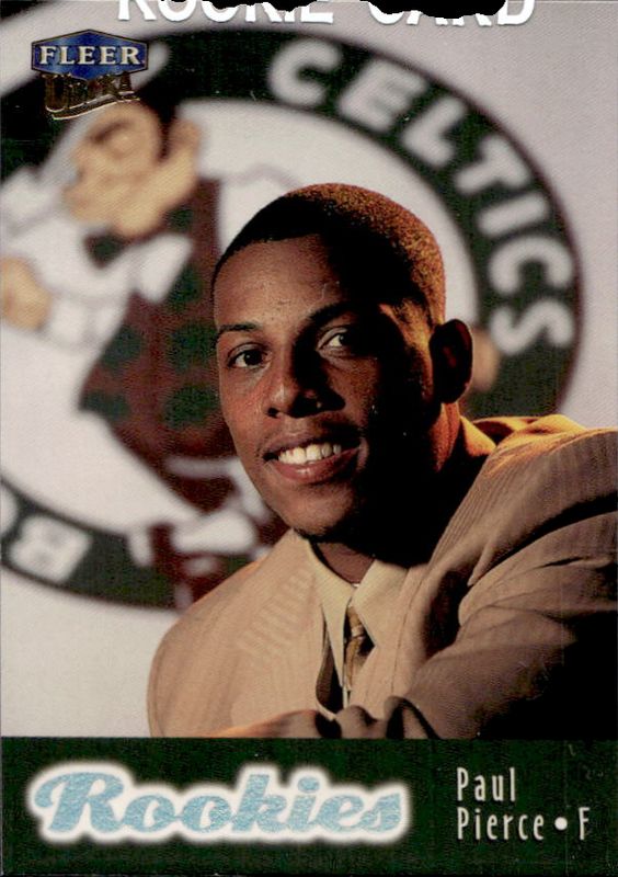 Paul Pierce 1998 Fleer Ultra #108 Base Rookie RAW