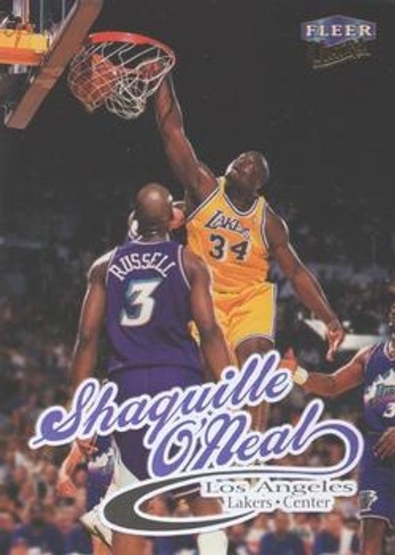 Shaquille O'Neal 1998 Fleer Ultra #93 Base RAW