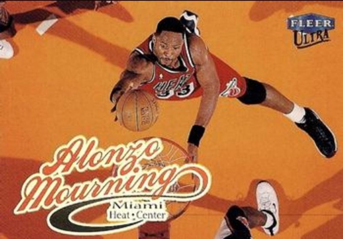 Alonzo Mourning 1998 Fleer Ultra #4 Base RAW