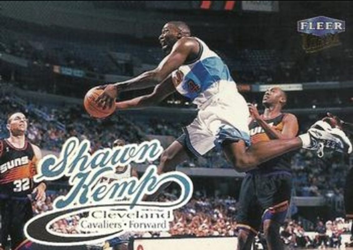 Shawn Kemp 1998 Fleer Ultra #18 Base RAW
