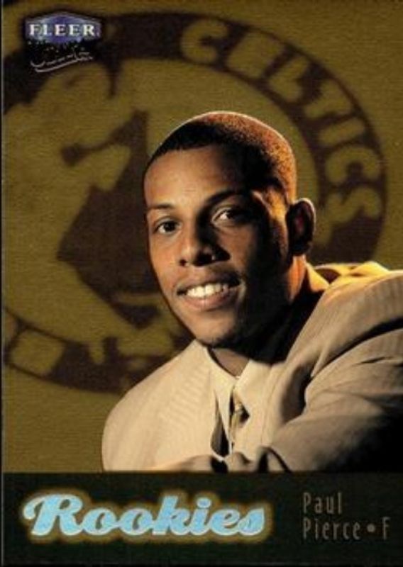 Paul Pierce 1998 Fleer Ultra #108G Gold Medallion Rookie RAW