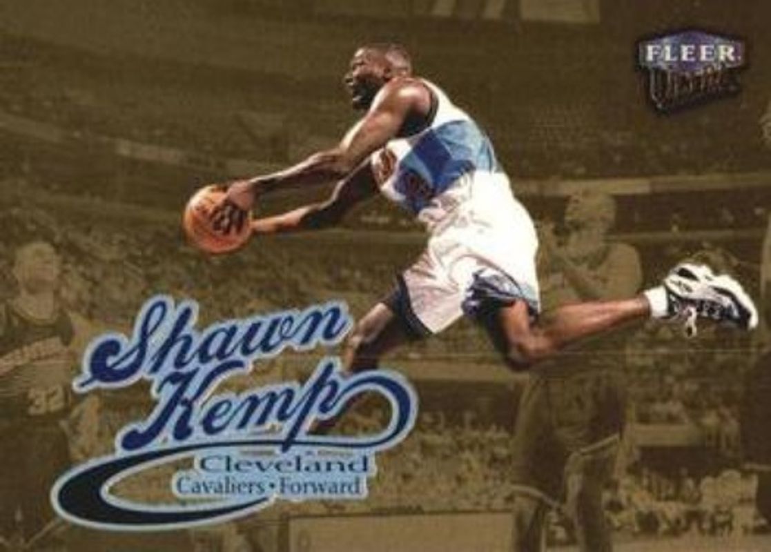 Shawn Kemp 1998 Fleer Ultra #18G Gold Medallion RAW