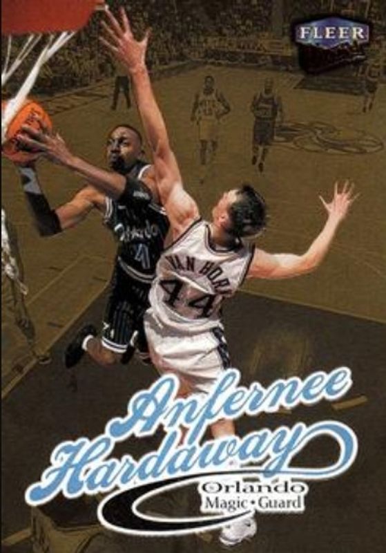 Anfernee Hardaway 1998 Fleer Ultra #89G Gold Medallion RAW