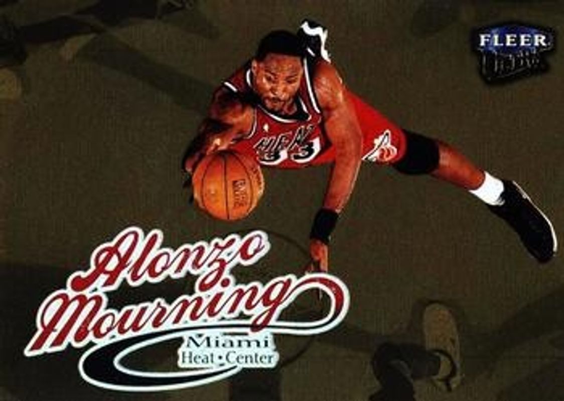 Alonzo Mourning 1998 Fleer Ultra #4G Gold Medallion RAW