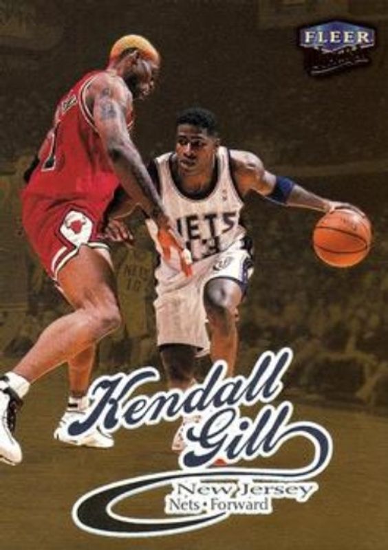 Kendall Gill 1998 Fleer Ultra #96G Gold Medallion RAW