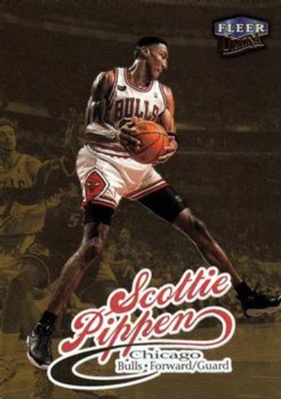 Scottie Pippen 1998 Fleer Ultra #100G Gold Medallion RAW