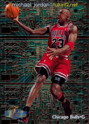 Michael Jordan 1998 Flair Showcase #13-TN takeit2.net /1000 Price