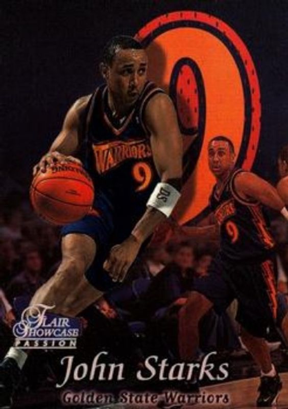 John Starks 1998 Flair Showcase #79 Row 2 RAW