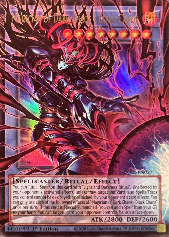 yugioh black cards ROTA-EN005 Red-Eyes Fullmetal Dragon : Ultra Rare 1st Edition Card All cards will be carefully packed for safe transit Black Chaos | Yu-Gi-Oh! Wiki