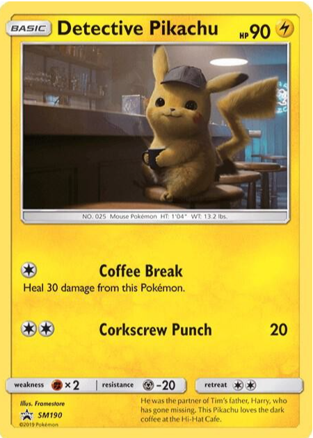 Detective Pikachu Pokemon Cards Price Guide - Sports Card Investor