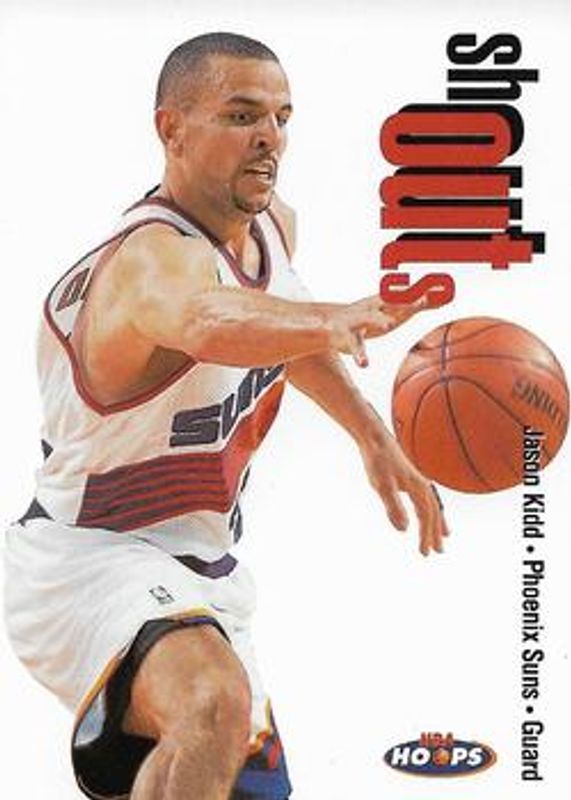 Jason Kidd 1998 Hoops #15-SO Shout Outs RAW