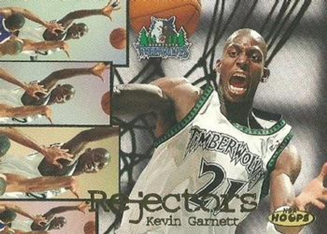 Kevin Garnett 1998 Hoops #8-R Rejectors /2500 RAW