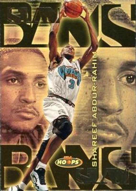 Shareef Abdur-Rahim 1998 Hoops #6-SB Slam Bams /100 RAW
