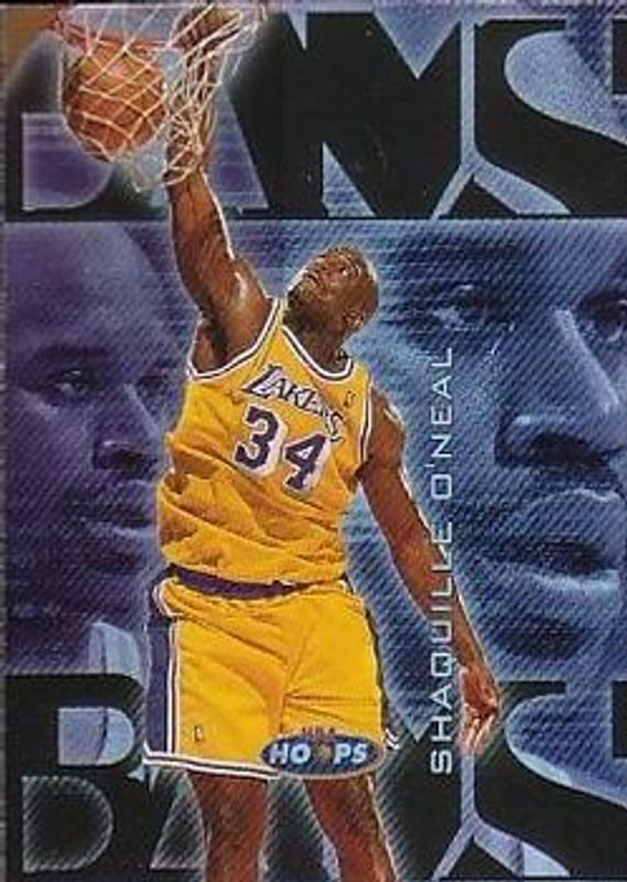 Shaquille O'Neal 1998 Hoops #4-B Bams /250 RAW