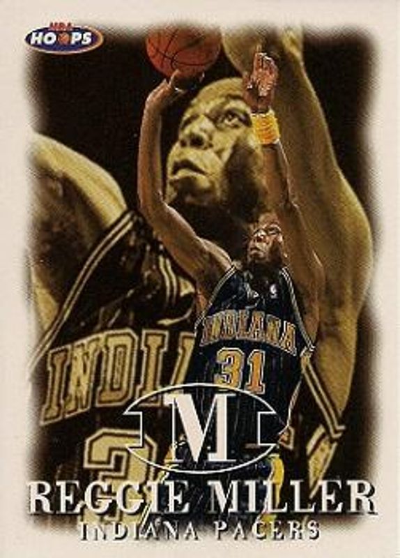 Reggie Miller 1998 Hoops #121 Base RAW